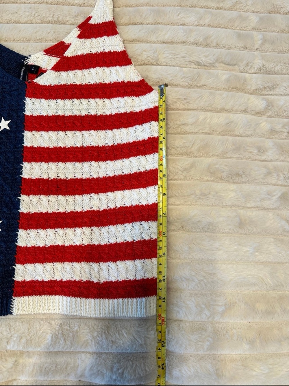 Moon&Madison American Flag Tank Top - Picture 5 of 8